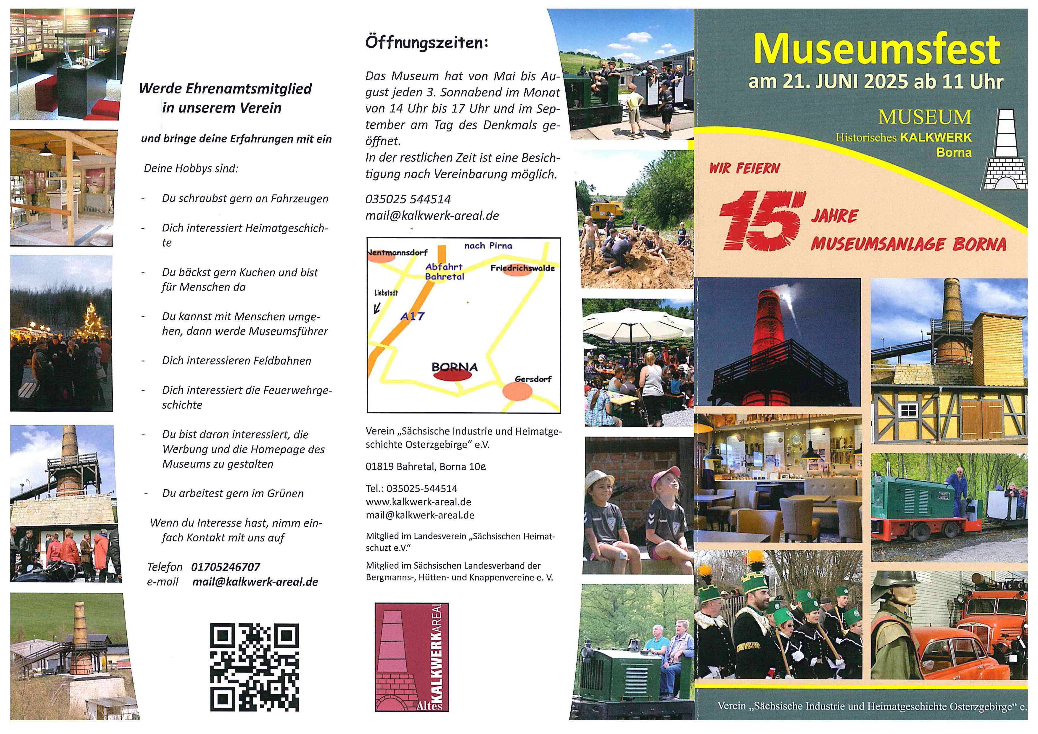 Flyer Museumsfest 21.06.2025, 1 Flyer Museumsfest 21.06.2025, 1