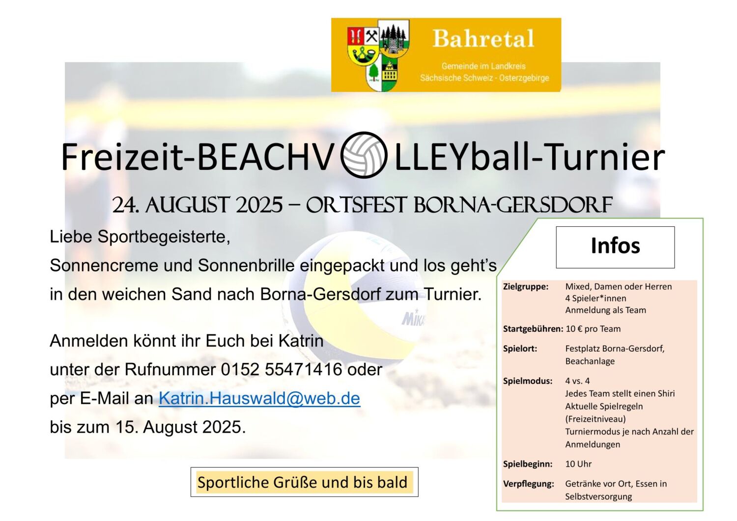 Flyer Volleyball – Turnier