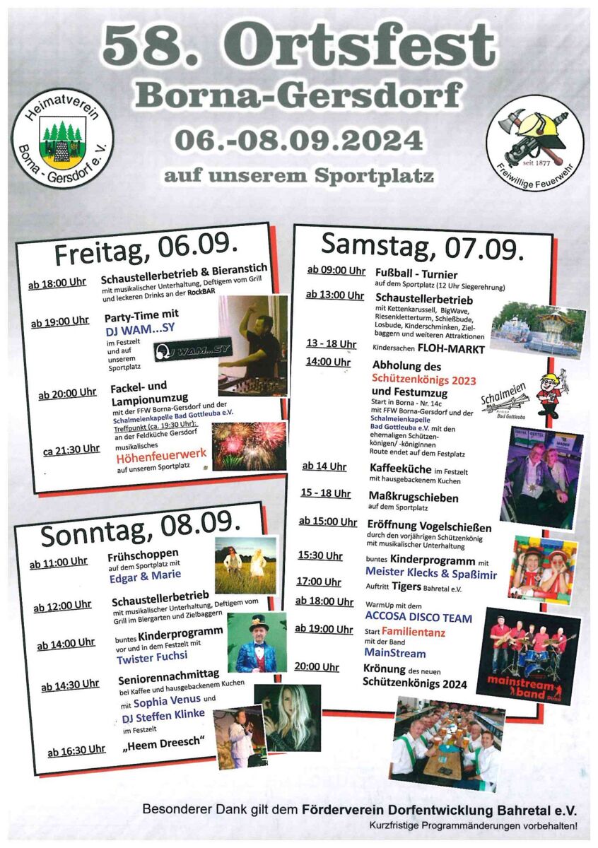 Flyer Ortsfest