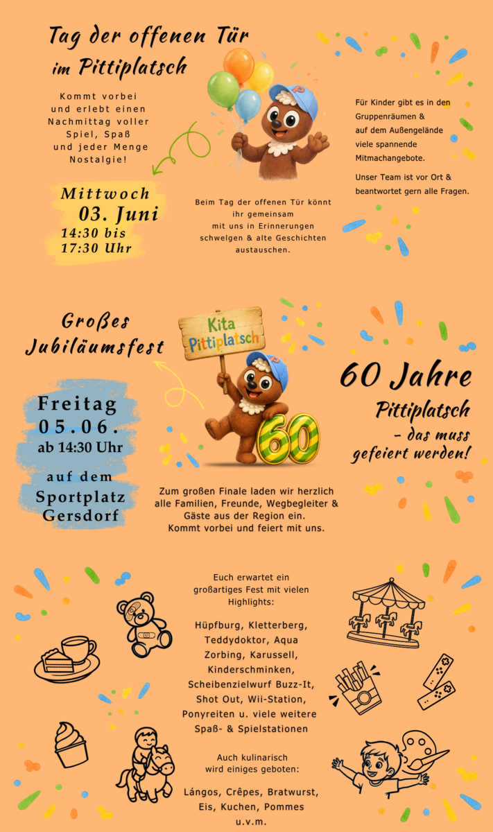 Flyer, Tag der offenen Tür
